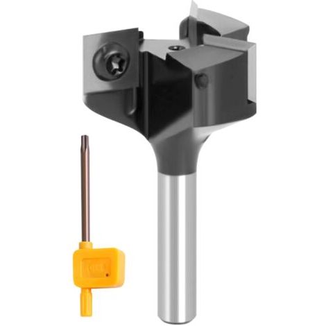 Hochleistungs-CNC-Holzhobelmaschine – 8-mm-Schaft, 12-mm-Wendeklinge aus Hartmetall, 37 mm Durchmesser, präzises Hobeln von Holz, garantierte Langlebigkeit