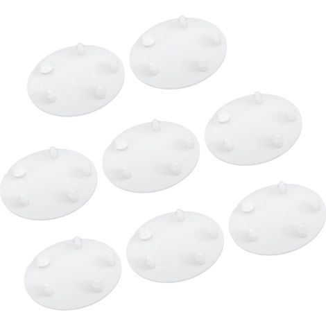 Lot de 8 rondelles d'étanchéité en silicone, joints étanches, pièces (1/5)