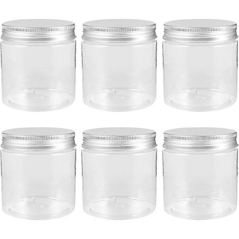 Lot de 6 mini bocaux Mason pour la maison, bocaux Mason portables, bocaux Mason avec couvercles (1/4)