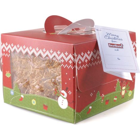 Scatola regalo di Natale per cani