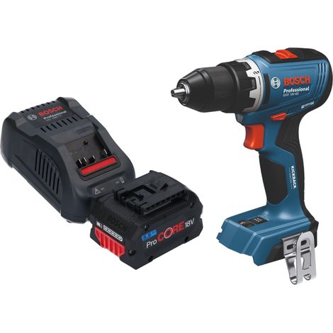 Bosch GSB 18V-65 Professional Perceuse-visseuse à percussion sans fil 18 V 65 Nm Brushless + 1x batterie ProCORE 5,5 Ah + chargeur