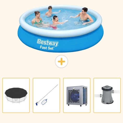 Bestway Bestway Fast Set Ronde - 366x76 cm - 5-pièces S109 (1/5)