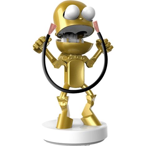 LED Veilleuse Mignon Dessin animé Robot Desk – étanche éclairage LED – pour Driveway – Doré (1/5)