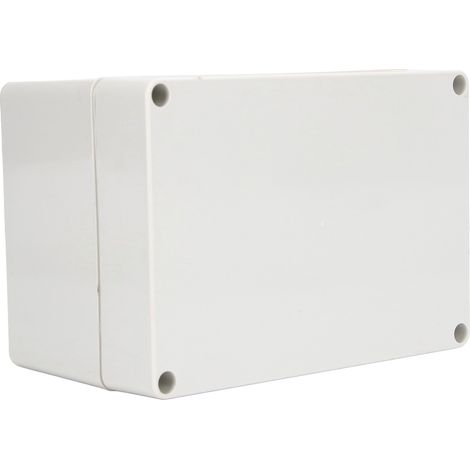 Boîtier de jonction électrique en plastique ABS pour câblage extérieur, 160 x 110 x 90 mm, IP65 (1/5)