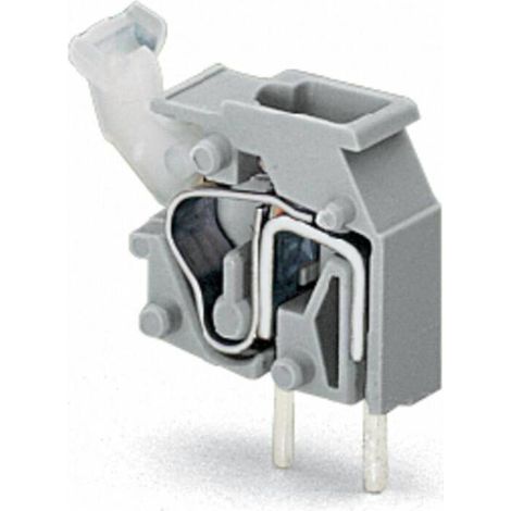 [NEUWERTIG] B-Ware WAGO Federkraftklemmblock Klemmenblock Leiterplatte 255-401 Grau 1 Pol 500 Stück (1/2)