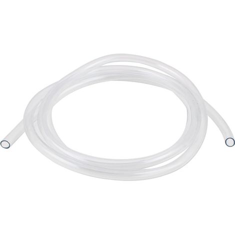 2m 8mm Intérieur Diamètre Plastique Transparent PVC Tube Tuyau pour Réservoir Air Pompe (1/2)