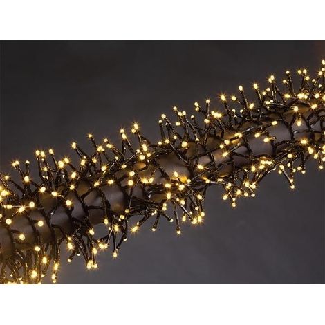 Velleman KUMA guirnalda LED 12m blanco cálido