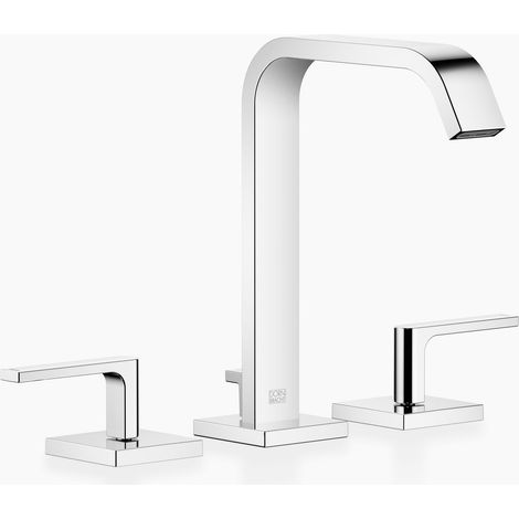 Dornbracht IMO Mélangeur de lavabo à trois trous, avec garniture