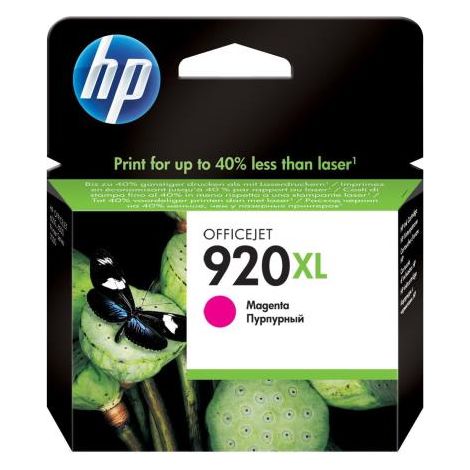 HP 920XL CD973AE BGX Magenta Officejet Ink Cartridge Cartuccia d'Inchiostro 1 pz Originale (1/5)