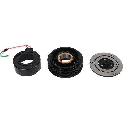 Kit d'embrayage compresseur AC avec poulie, bobine et plateau - Opération fluide pour Civic 1.7 L 2001-2005 (1/5)