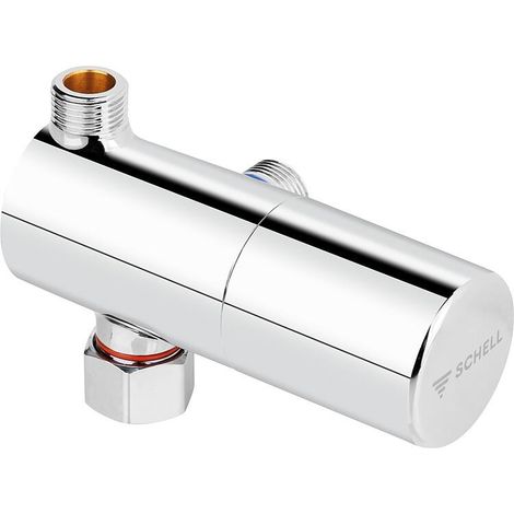 Mélangeur thermostatique d'eau sanitaire DN10 (3/8"), chrome (1/3)