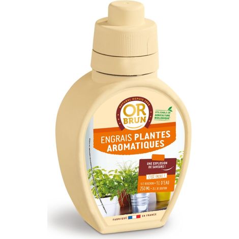 Engrais Plantes Aromatiques - Fortifie Les Pousses - 250ml (1/5)