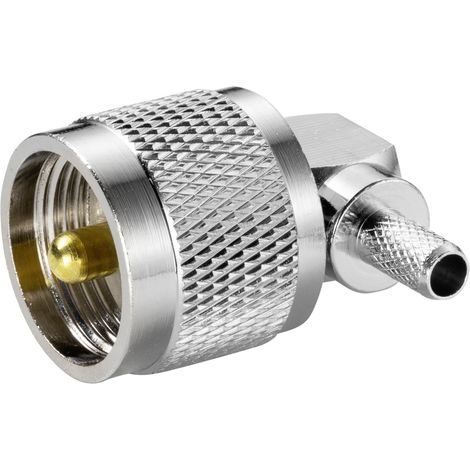 TRU COMPONENTS TC-9199208 UHF-Steckverbinder Stecker, gewinkelt 50 Ω 1 St. (1/5)