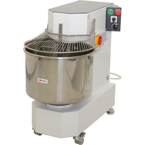 Pétrin à spirale 15 kg/25 litres, 2 vitesses, avec minuteur 400x800x950 mm - VIRTUS