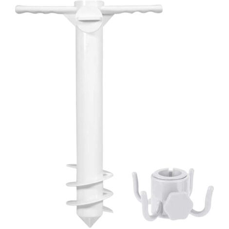 Support de Parasol de Plage Base Solaire Plage Solide,Accessoires De Sport Et Extérieur Pour Camping Pique-nique Parc Pêche Pelouse Patio Piscine (1/5)