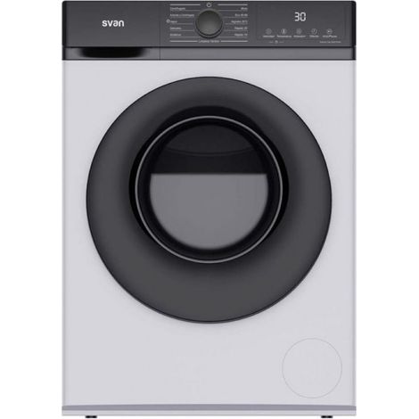 Lavadora SVAN SL6203AIDV de 6Kg Clase A y 1200Rpm   Blanco, Moto (1/3)