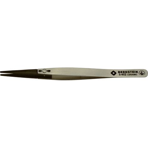 BERNSTEIN Tools for Electronics 5-452-0 Pince brucelle avec pointe remplaçable