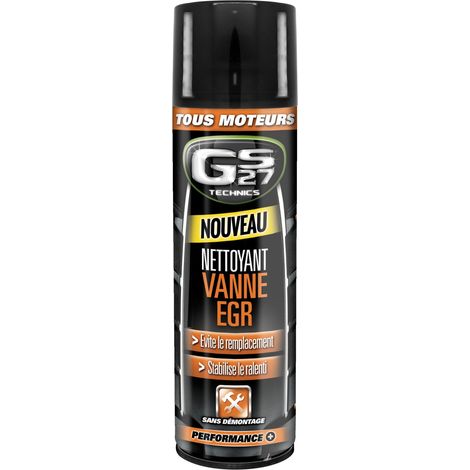 Nettoyant vanne EGR sans démontage 400ml – Traitement préventif et curatif pour moteurs diesel et essence – Additif circuit de refroidissement – Gs27