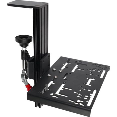 Universelle Schalthebelhalterung für Rennsimulations-Schreibtische, verstellbare Schnellverschlusshalterung aus Aluminiumlegierung mit starker Haltekraft für die (1/5)