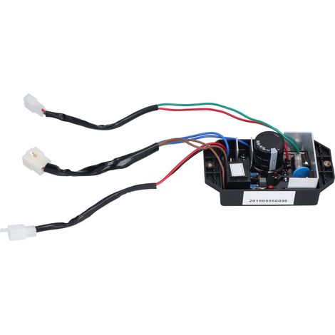 Régulateur de tension pour générateur à balais AVR monophasé, contrôleur automatique pour moteur 170255V KIDAVR95S (1/5)
