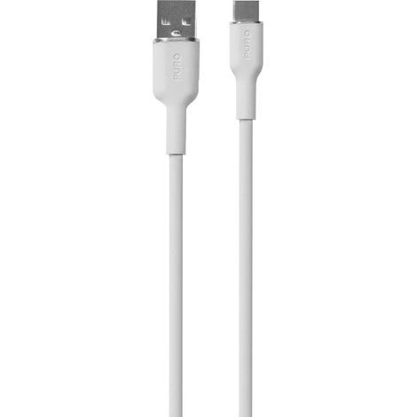 USB-A-auf-USB-C-Kabel, 1,5 m, weiß (1/3)