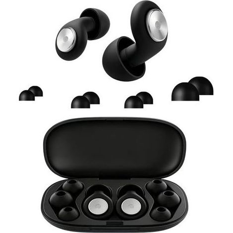 Caps of oreille in silicone characters anti-noise 45 db, sizes S/M/L ultra comfortable and reusable, annulation of the noise effective, insulation acoustic, ideal for sleep, voyager, itself concentrer (1/5)