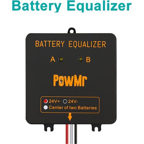 Équilibreur de tension d'égaliseur de batterie Gel 24V pour système au plomb série-contrôleur de Charge connecté en parallèle (1/5)