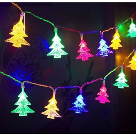 Guirlande Lumineuse - 6 M - 40 LED - Intérieur - Fonctionne Sur Piles - 2 Modes Éclairage (1/4)