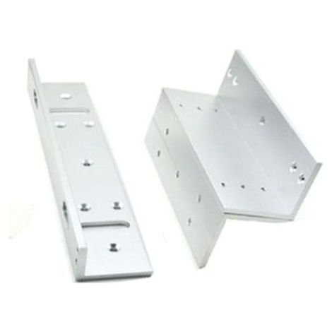 Support ZL pour serrure électromagnétique, force de maintien 280 kg, 600 lb, porte simple pour système de contrôle d'accès (support Z&L) (1/4)