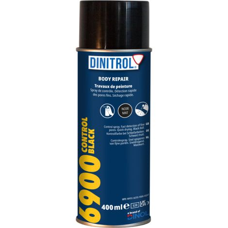 D-6900 Laque Noir mat - Guide de ponçage - Noir mat