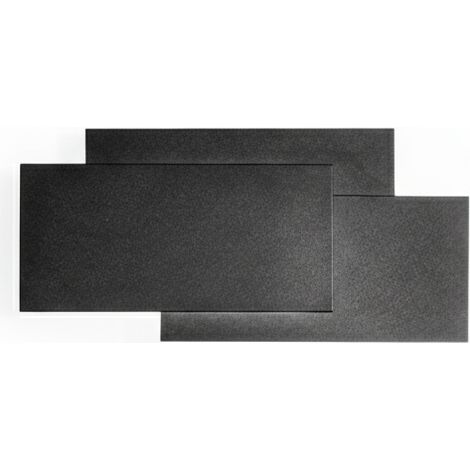 Applique Moderna Dip Metallo Nero Led 36W 3000K (1/3)