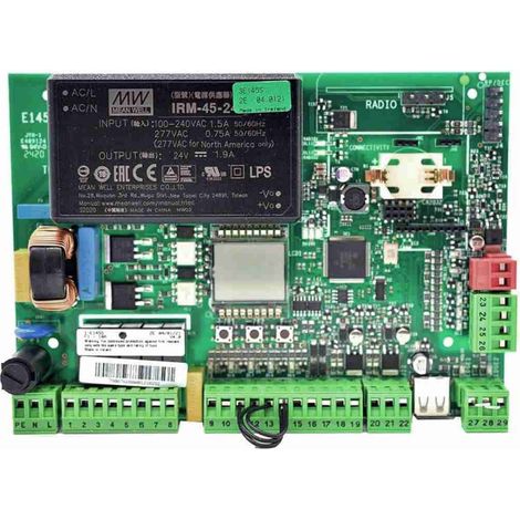 Scheda Elettronica Faac E145s 790076 Automazione Automatismi Originale Garanzia