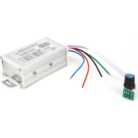 Bürsten-Gleichstrommotor-Controller, einstellbare PWM-Drehzahlregelung, DC 9–60 V, 10 A/20 A/30 A (1/5)