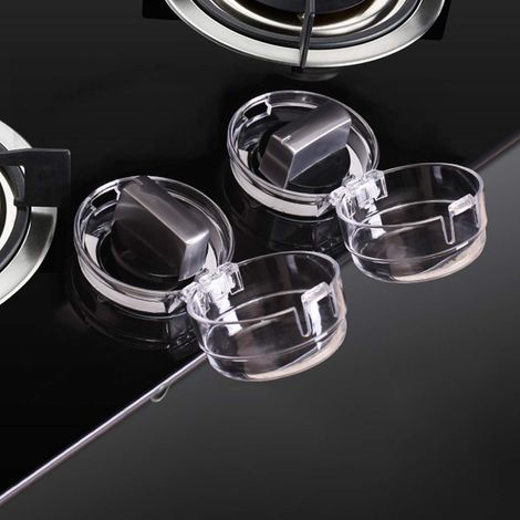 Protège-boutons cuisinière enfants lot de 8, verrous sécurité bébé/universel