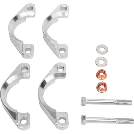 Kit de réparation de bride d'échappement 50 mm de diamètre en acier au carbone haute résistance 82007050 pour E24 E32 E34 E39 (1/5)
