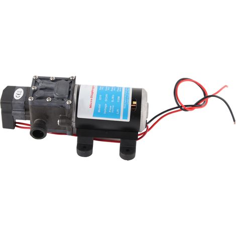 Elektrische Membran-Hochdruckwasserpumpe mit Selbstansaugung und Druckschalter, 24 V, 100 W (1/5)