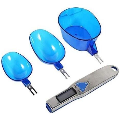 Kit de cuillère à mesurer, 500/0.1g cuillères remplaçables numériques électroniques précises, balance de cuisine, outil de mesure (1/5)