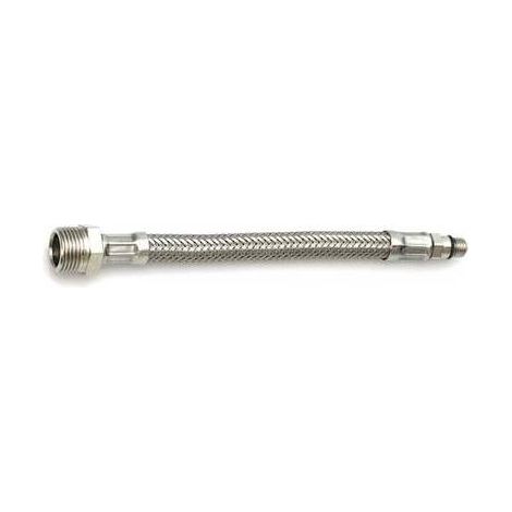 FLESSIBILE PER RUBINETTI CON DOCCETTA ESTRAIBILE CM. 16 Misura: 8 x 1 - M. 3/8
