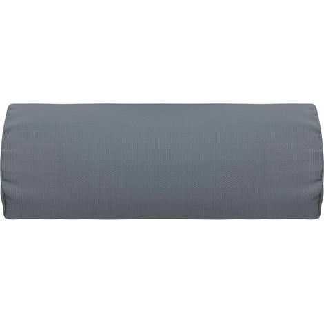 Appui-tête de chaise longue Gris 40x7,5x15 cm Textilène (1/5)