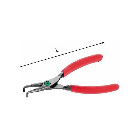 PINZA BECCHI 90° X ANELLI ELASTICI INTERNI 127 PN 12-25 MM
