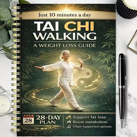 Tai-Chi ultra facile pour les seniors - Programme illustré de 28 jours pour améliorer l'équilibre, réduire le stress et favoriser la forme physique après 40 ans (1/5)