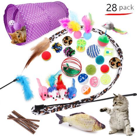 Coffret éducatif 28 en 1 pour chats, Cat Paradise . (1/5)
