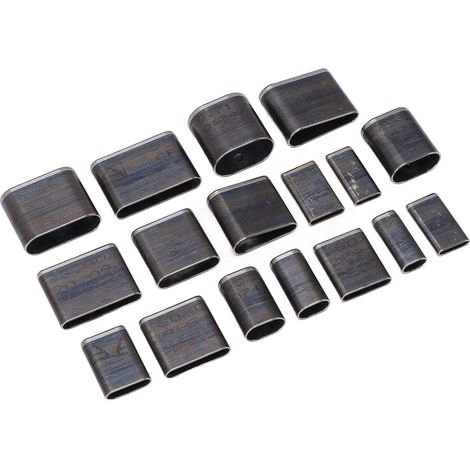 Kit de découpe de 17 matrices ovales pour cuir, emporte-pièces creux durables à 1 trou. (1/5)