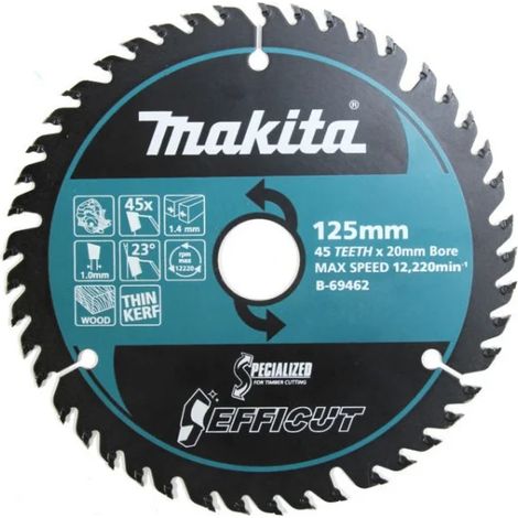 Makita Lama TCT Efficut 125x20 mm per seghe circolari B-69462