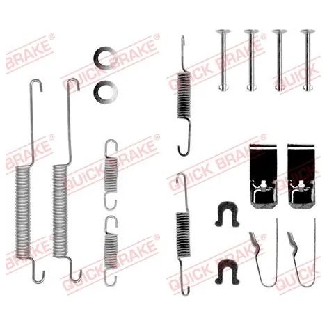 Kit d'accessoires, mâchoire de frein Quick Brake 105-0654 HONDA