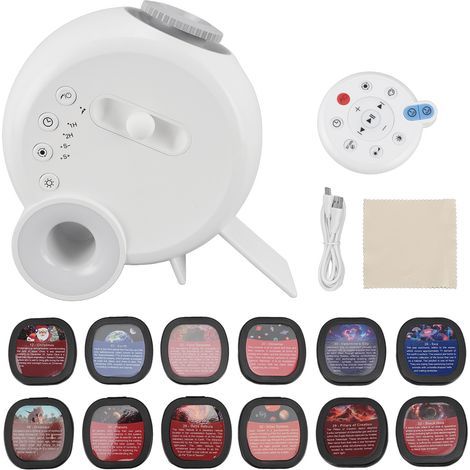 Star Projection Night Light, Bluetooth Speaker, USB Ceiling Projector with 15 White Noise Sounds, Remote Control, Timer for Children's Room, Birthday Gift (1/5)
