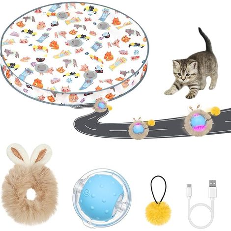 Cat Toy, Automatic Interactive Ball Toy for Cats (1/4)