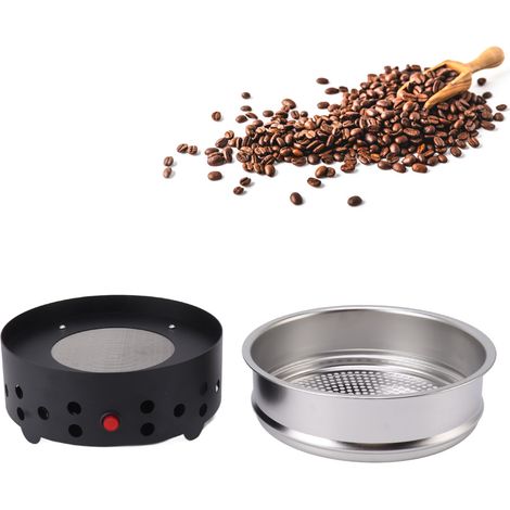 Kleiner Kaffeebohnenröster für den Hausgebrauch, Kaffeebohnenkühler, Röstheizung, Kühlplatte, europäischer Standard 110-220 V (1/5)