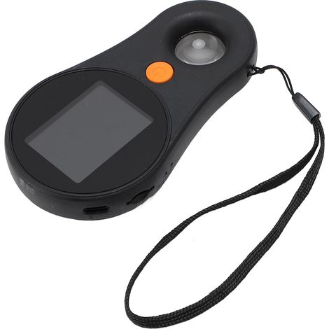 Microscope macro avec 8 LED, objectif 2 MP, mise au point fixe, écran couleur IPS 2 pouces, grossissement 500x, loupe de poche noire (1/5)