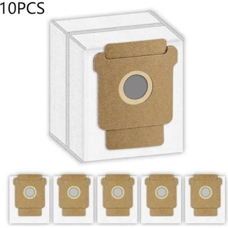Pack of 10 vacuum cleaner bags for iRobot Roomba 105 Combo, 205 Dustcompacter Plus, 405 Combo Plus and 505 Combo (non-woven) - AquaForge (1/5)